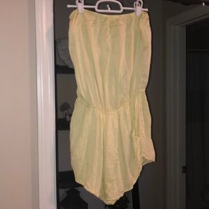 Strapless Romper